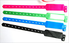 disposable PVC RFID wristband 